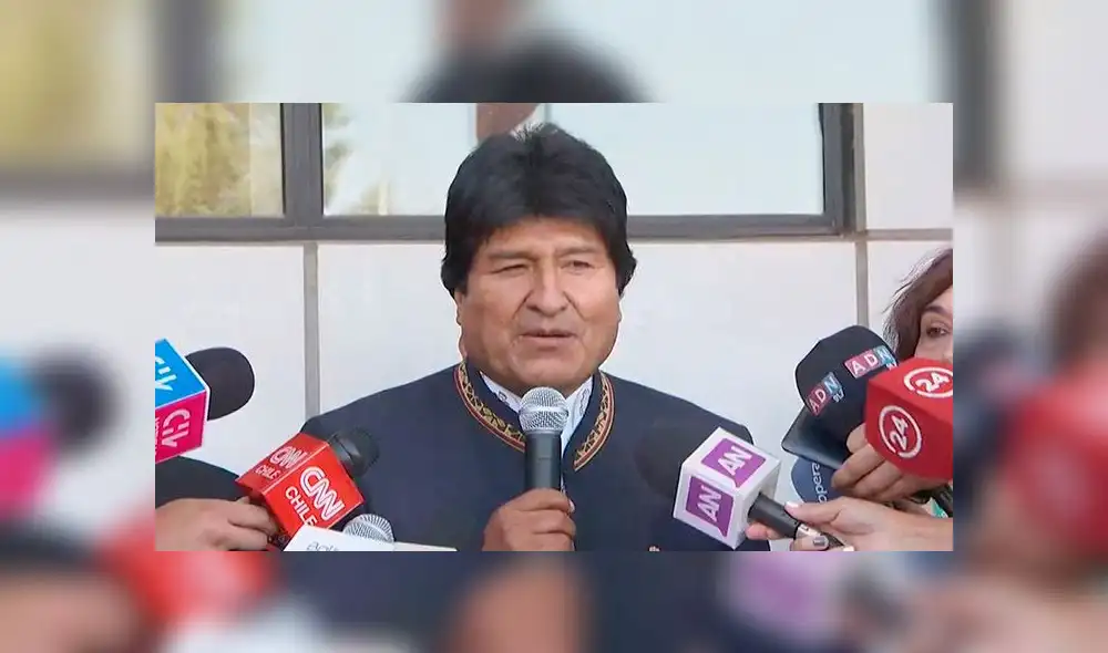 Evo Morales pidió perdón a Chile por mensajes ofensivos que realizaba en sus redes sociales