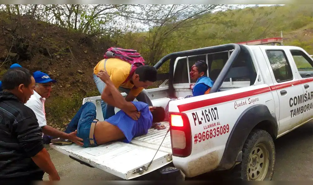 Cajamarca: accidente en carretera Jaén - San Ignacio deja dos heridos 
