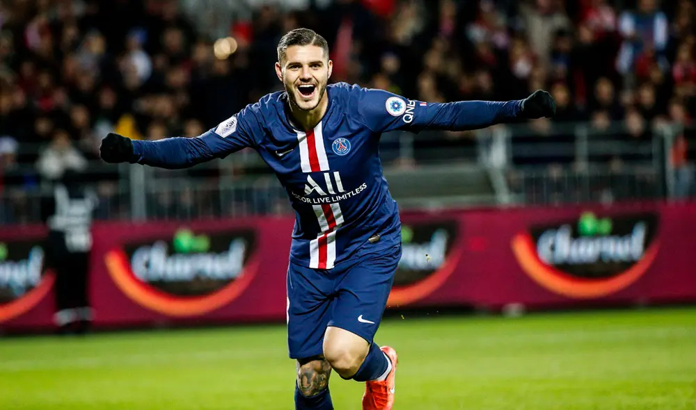 Ángel Di María y Mauro Icardi le dieron la victoria al PSG sobre el Brest. | Foto: @PSG_espanol Ángel Di María y Mauro Icardi le dieron la victoria al PSG sobre el Brest. | Foto: @PSG_espanol