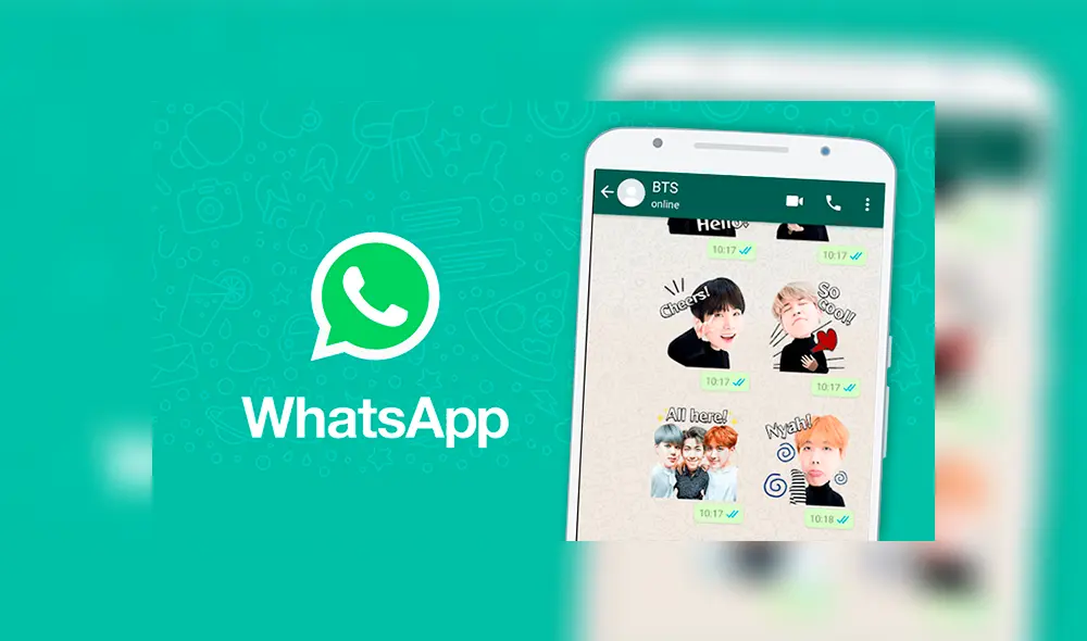 Descarga en WhatsApp tus stickers favoritos de la banda BTS. ¡Es gratis! Descarga en WhatsApp tus stickers favoritos de la banda BTS. ¡Es gratis!