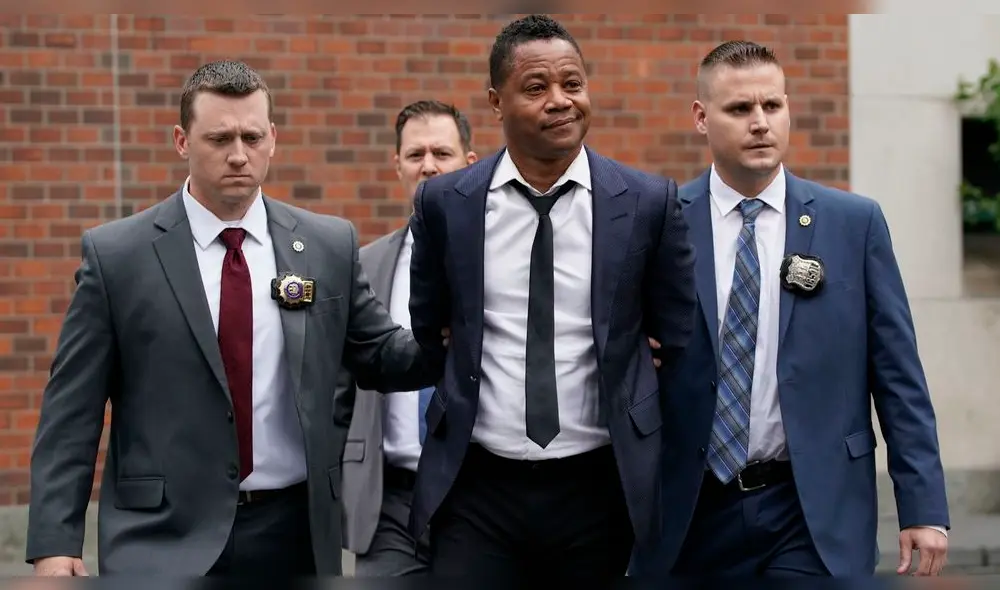 Cuba Gooding Jr. se entrega a la justicia tras ser acusado de agresión sexual 