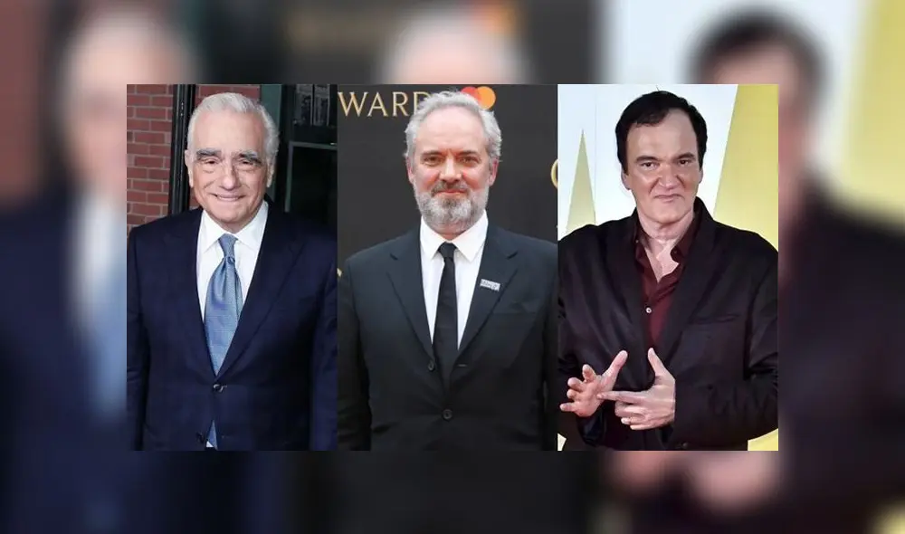 Martin Scorsese, Sam Mendes y Quentin Tarantino están nominador a Mejor director a los Premios Oscar 2020. Foto: difusión.