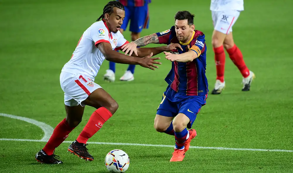 Barcelona se mide con Sevilla en el Camp Nou por la fecha 5 de LaLiga Santander. Foto: AFP Barcelona se mide con Sevilla en el Camp Nou por la fecha 5 de LaLiga Santander. Foto: AFP