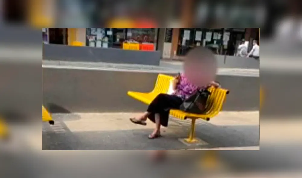 Jennifer contó que la mujer estaba sentada en una banca cuando comenzó a amenazarla. Jennifer contó que la mujer estaba sentada en una banca cuando comenzó a amenazarla.