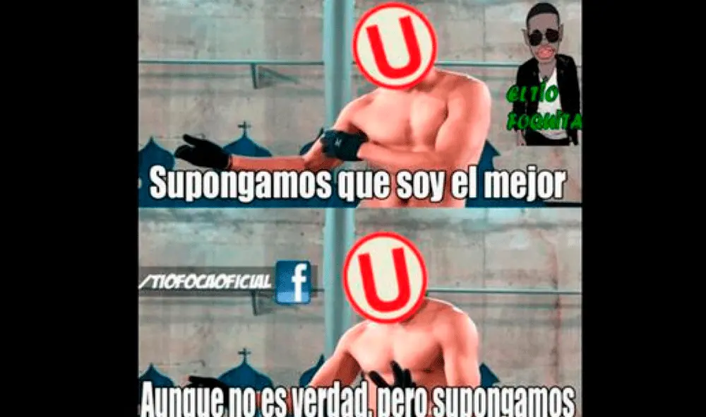 Los memes calientan la previa del clásico del fútbol peruano entre Universitario y Alianza Lima. | Foto: Facebook