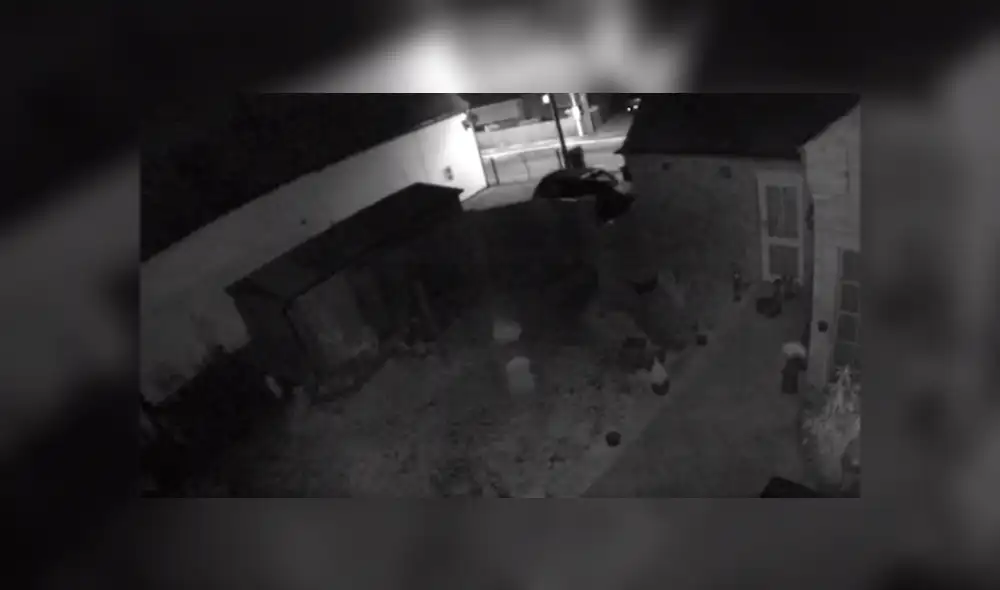 YouTube viral: chica revisa videos de seguridad y cree haber filmado un 'fantasma' [VIDEO]