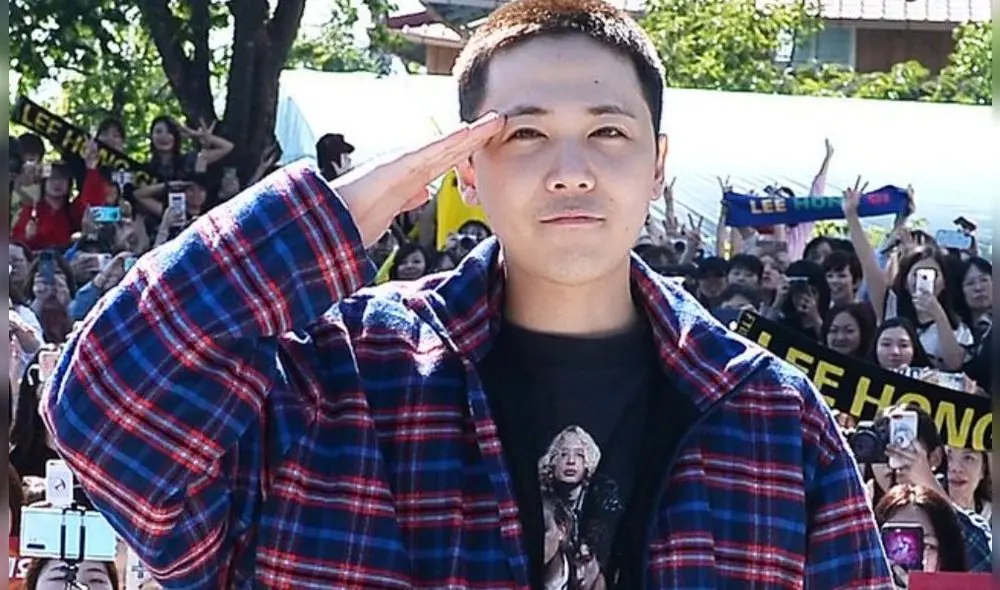 Hong Ki se unió a la milicia coreana en setiembre del 2019.