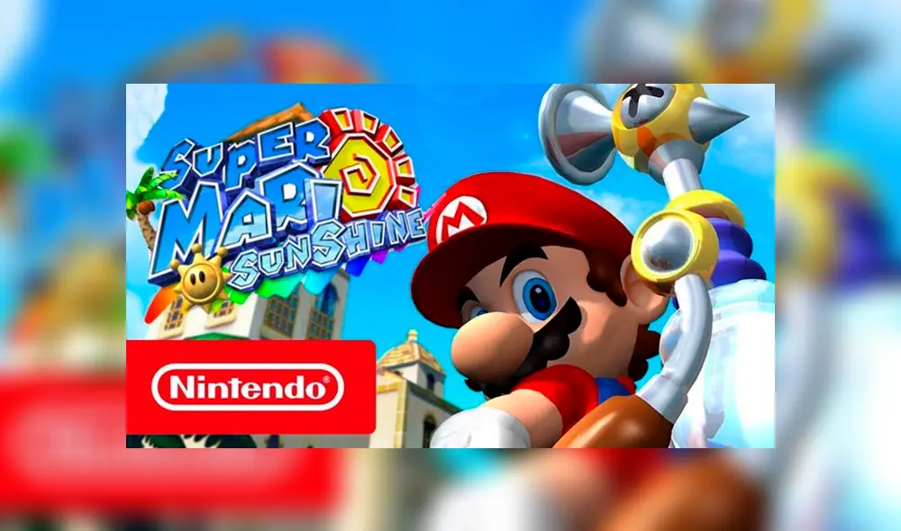 Super Mario Sunshine también llegaría a Nintendo Switch con mejores gráficos.
