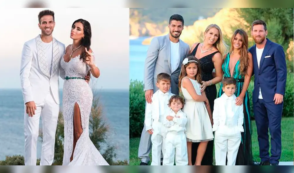 Cesc Fábregas y Daniella Semaan: Mira las mejores fotos de la boda en Instagram Cesc Fábregas y Daniella Semaan: Mira las mejores fotos de la boda en Instagram