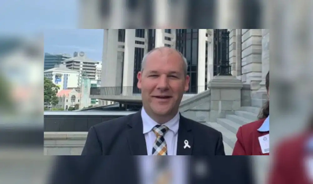 Andrew Falloon, exdiputado de oposición en Nueva Zelanda. Foto: Newshub. Andrew Falloon, exdiputado de oposición en Nueva Zelanda. Foto: Newshub.