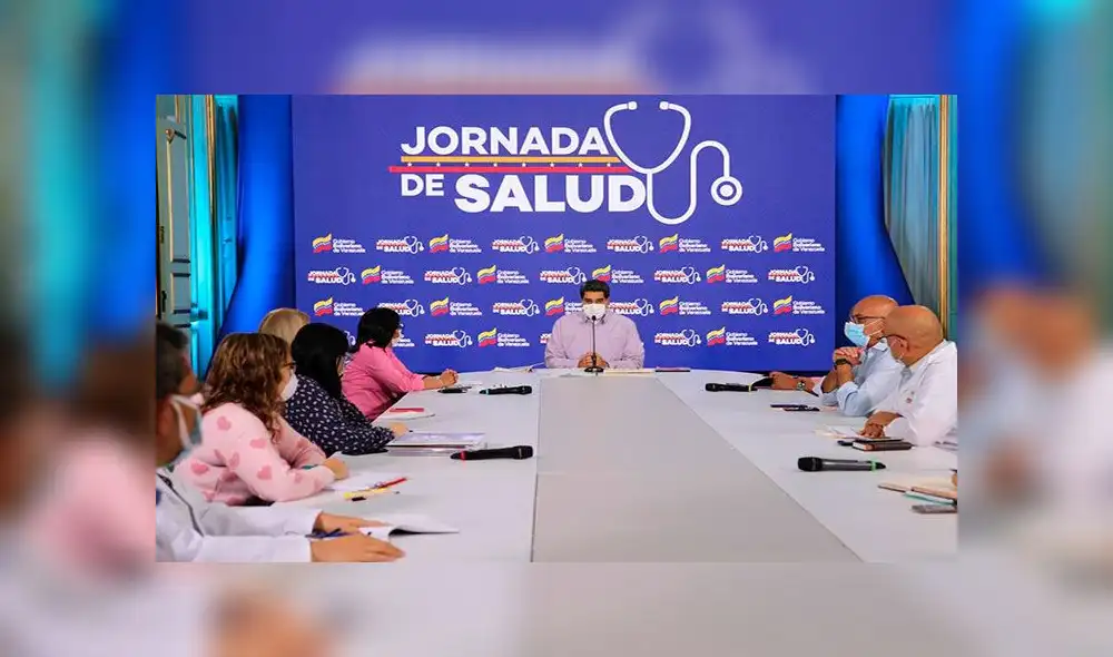 Maduro encabezó una jornada de salud en la cual anunció 15 nuevos casos positivos de coronavirus en Venezuela. Foto: Prensa Miraflores (EFE) Maduro encabezó una jornada de salud en la cual anunció 15 nuevos casos positivos de coronavirus en Venezuela. Foto: Prensa Miraflores (EFE)