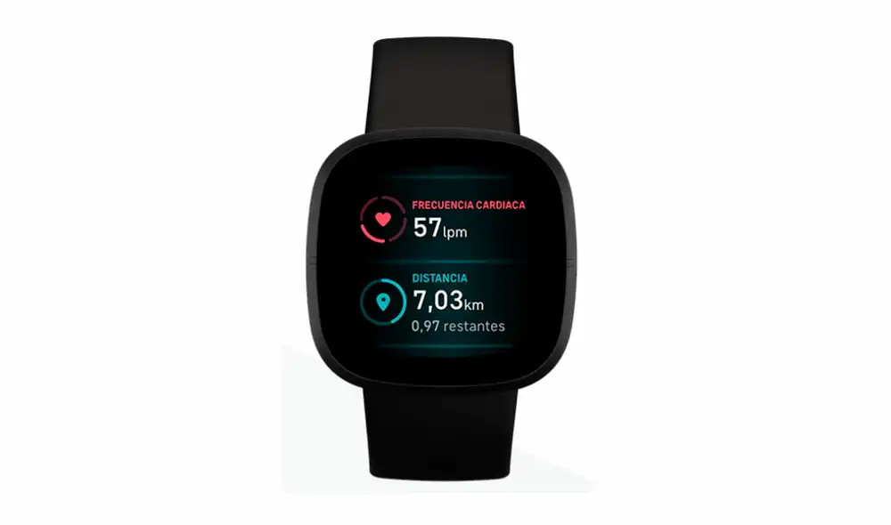 Monitoreo de frecuencia cardiaca. | Foto: Fitbit