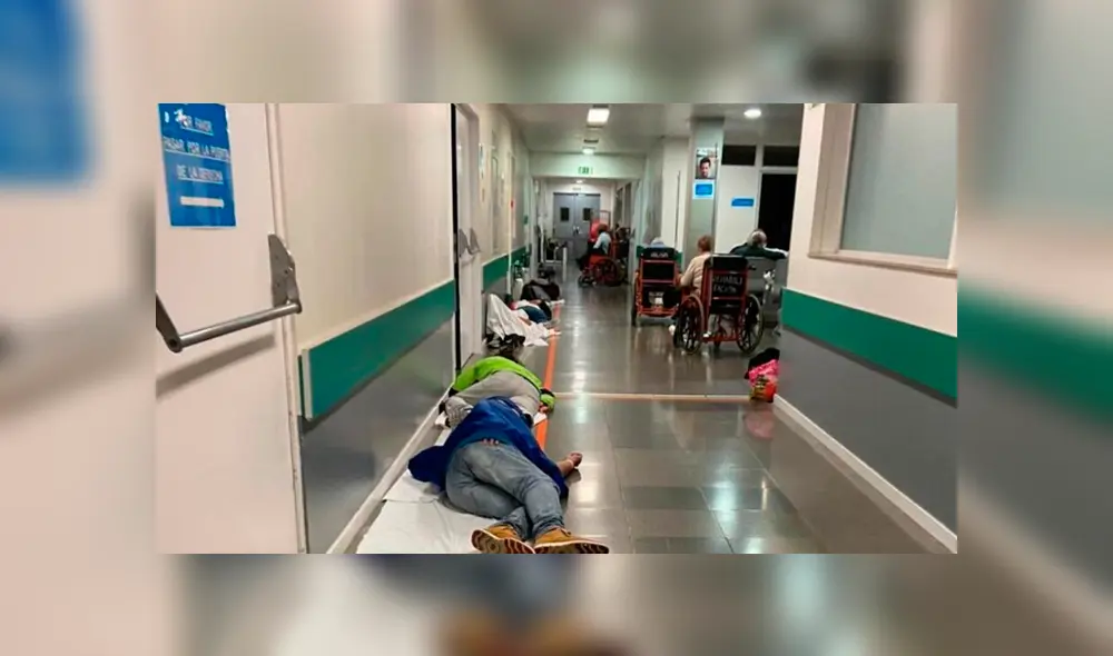 Recorrido por hospital español en medio de coronavirus. (Foto: Captura) Recorrido por hospital español en medio de coronavirus. (Foto: Captura)