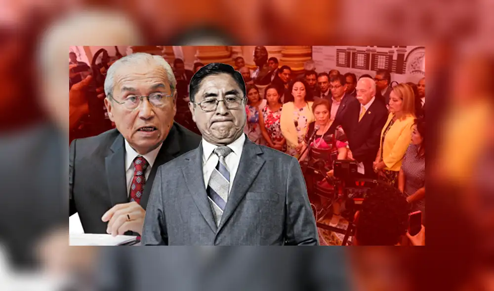 Once fujimoristas coincidieron en blindar a Hinostroza y Chávarry 