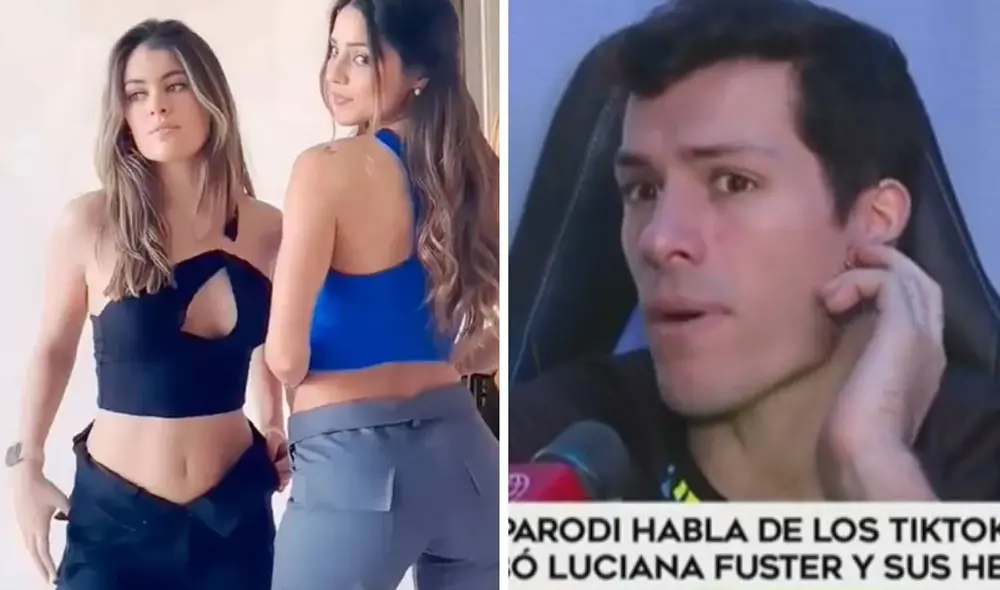 Patricio Parodi se refirió a las críticas que ha recibido Luciana Fuster y sus hermanas. Foto: TikTik/captura de América TV