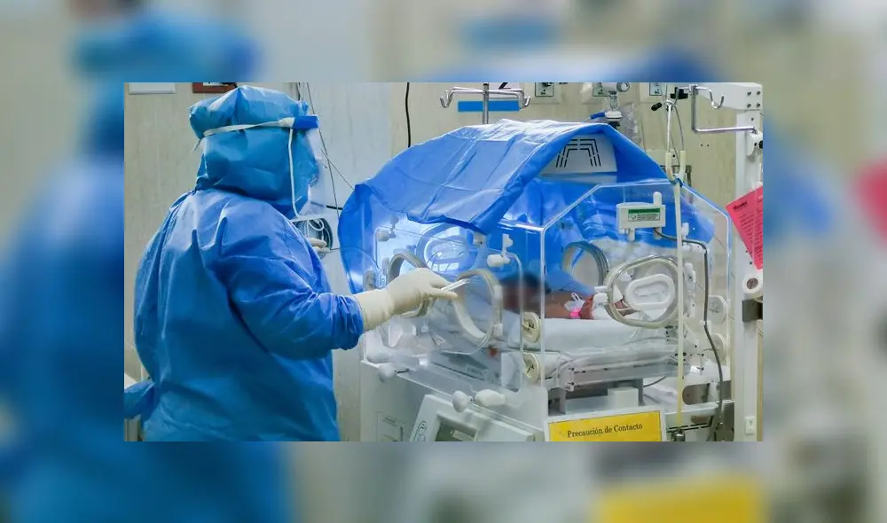 La madre del neonato permanecerá en el centro médico. Foto: EsSalud. La madre del neonato permanecerá en el centro médico. Foto: EsSalud.