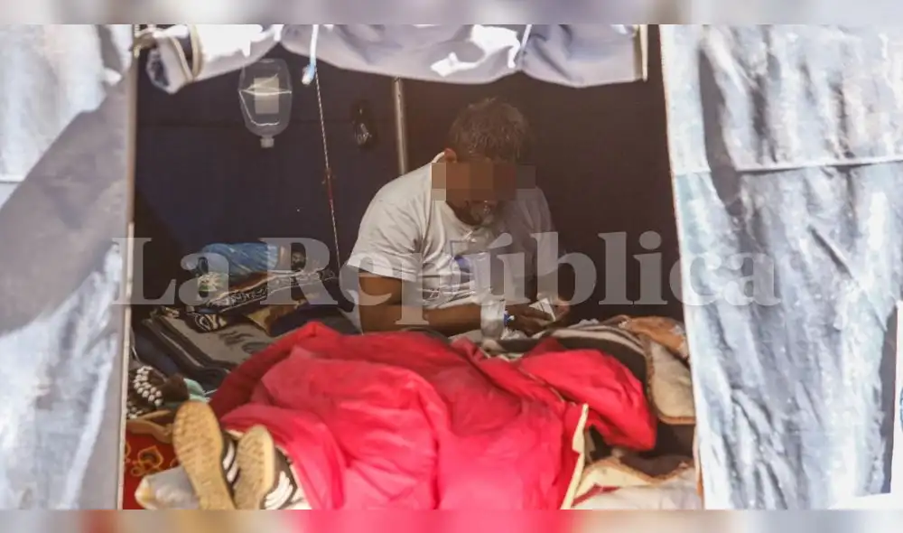 Colapso hospitales en Arequipa.