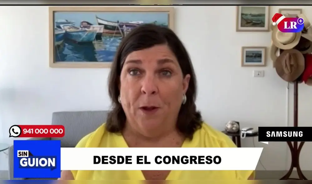 Rosa María Palacios en Sin Guion. Foto: LR+