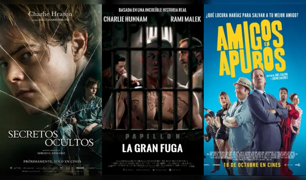 Cartelera: Estrenos para esta semana en el cine [TRÁILERS]