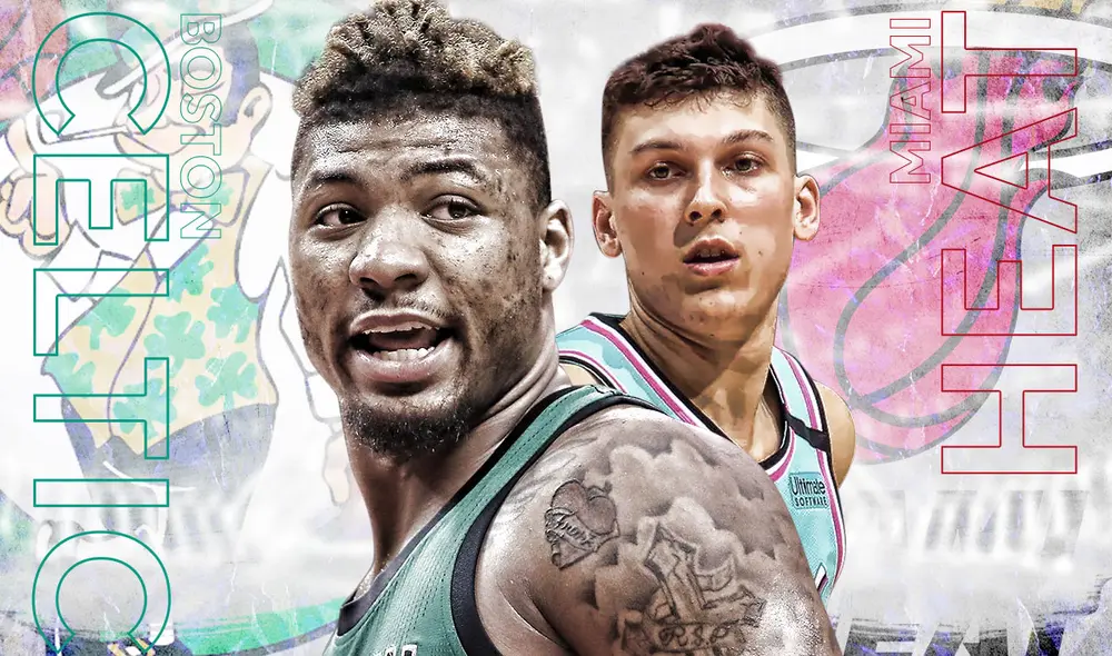 Boston Celtics enfrentan a los Miami Heat por la NBA. (Créditos: Gerson Cardoso/GLR)
