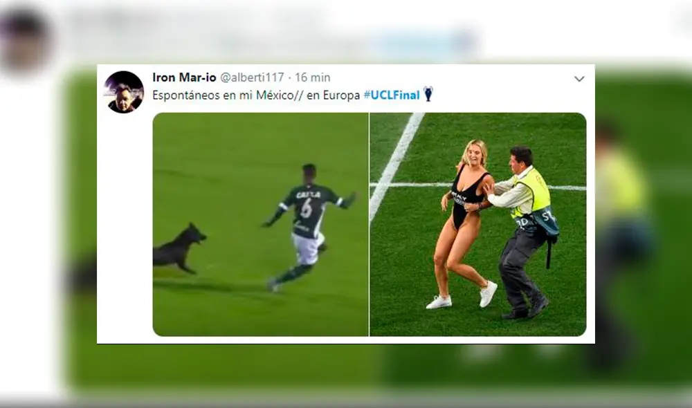 Interrupción de Kinsey Wolanski en la final de Champions League generó hilarantes memes