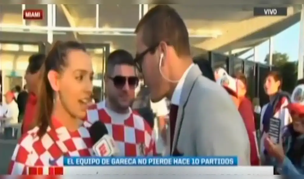 Perú vs. Croacia: periodista engañó a hincha croata y le hizo decir “arriba Perú” [VIDEO]