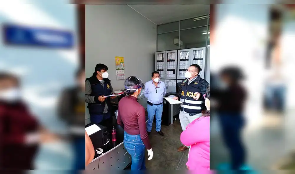 Gerente regional Eduardo Jacinto Teque fue intervenido por las autoridades. Gerente regional Eduardo Jacinto Teque fue intervenido por las autoridades.