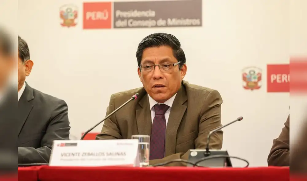 Vicente Zeballos Foto: PCM Vicente Zeballos Foto: PCM