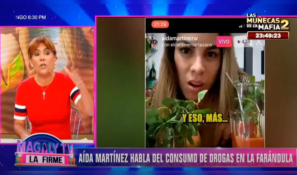 Magaly TV, la firme Foto: captura Magaly TV, la firme Foto: captura