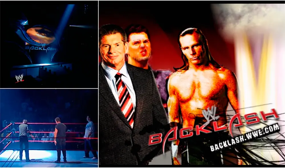 Shawn Michaels hizo pareja con "Dios" para enfrentar a Vince y Shane McMahon en Backlash 2006. | Foto: WWE