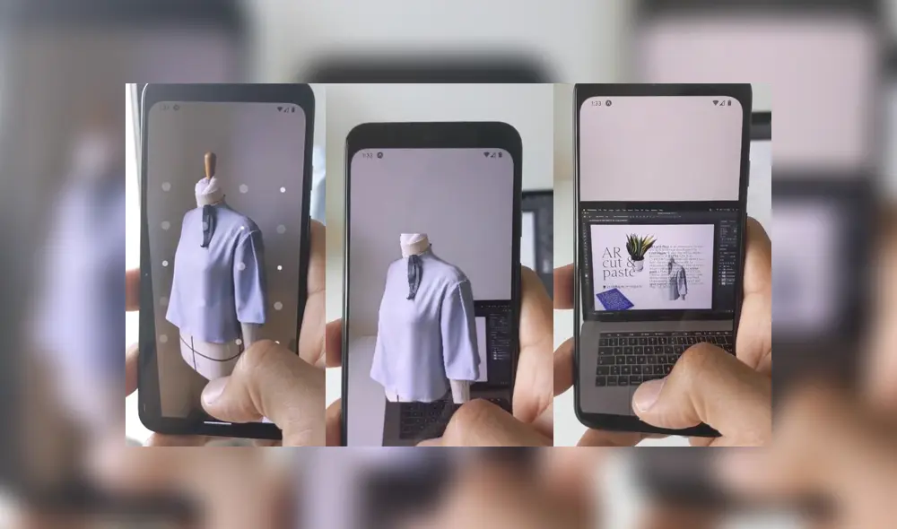 La aplicación se llama AR Cut & Paste.