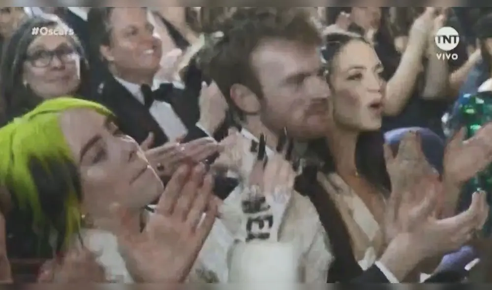 Las cámaras captaron las inusuales expresiones de los diferentes artistas ante la presentación del rapero en la ceremonia. (Foto: TNT) Las cámaras captaron las inusuales expresiones de los diferentes artistas ante la presentación del rapero en la ceremonia. (Foto: TNT)