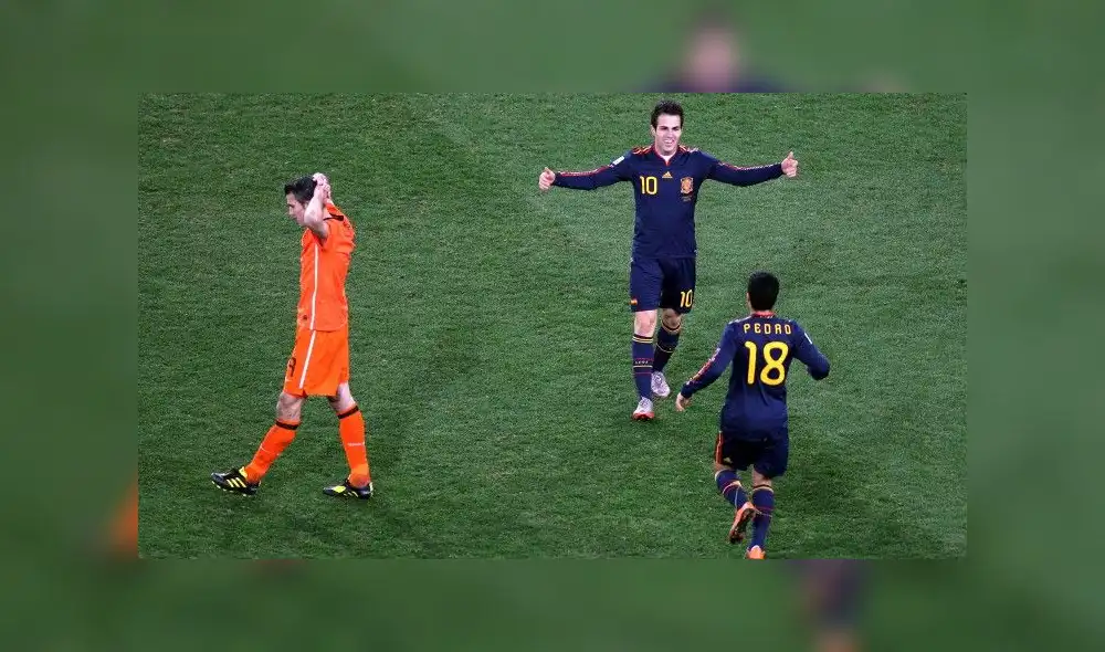 Cesc Fábregas fue campeón del mundo en el mundial 2010. Foto: Internet.