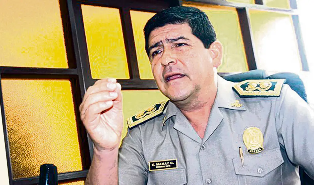 general pnp eswin manay guerrero foto: difusion general pnp eswin manay guerrero foto: difusion