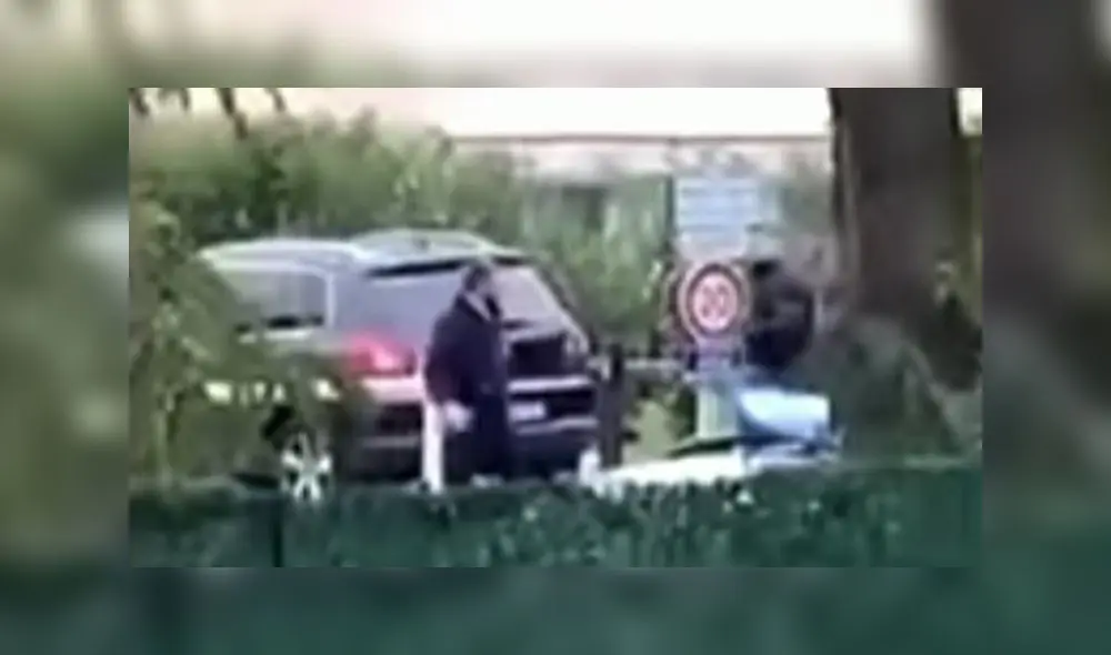 El presidente de la República, Emmanuel Macron, que acudió al lugar lo calificó de “atentado terrorista islamista”. Foto: Difusión Sky News El presidente de la República, Emmanuel Macron, que acudió al lugar lo calificó de “atentado terrorista islamista”. Foto: Difusión Sky News