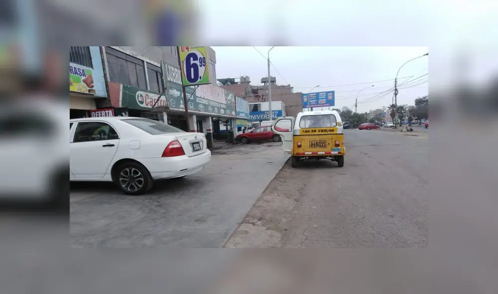 Denuncia. Uso indebido de vía pública.