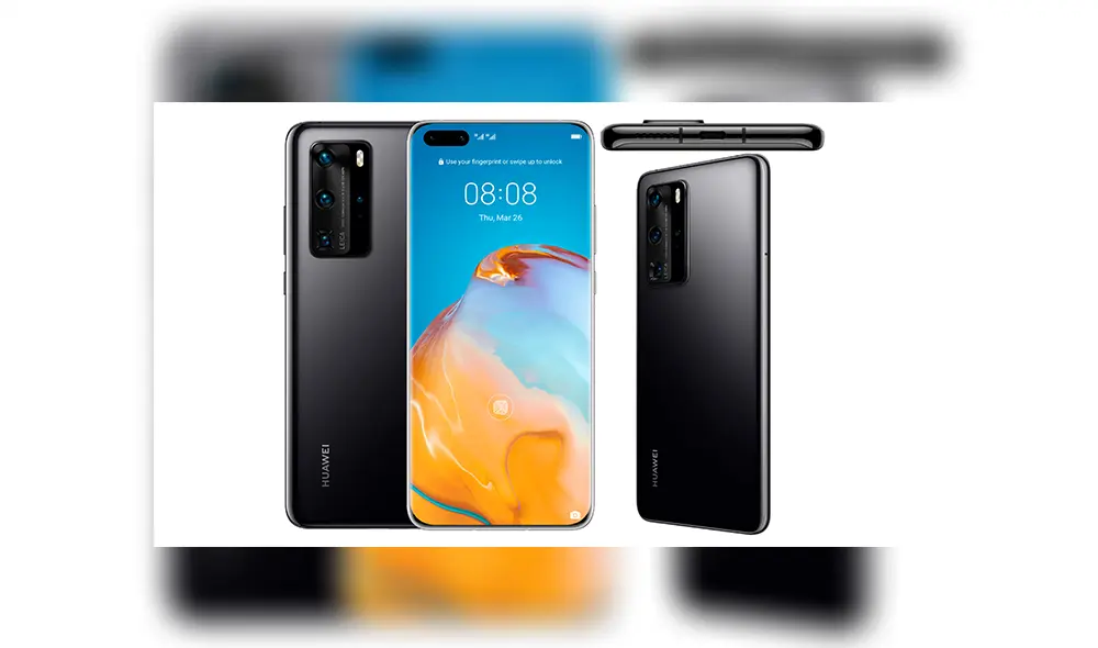 Así luciría el diseño del próximo Huawei P40 Pro.