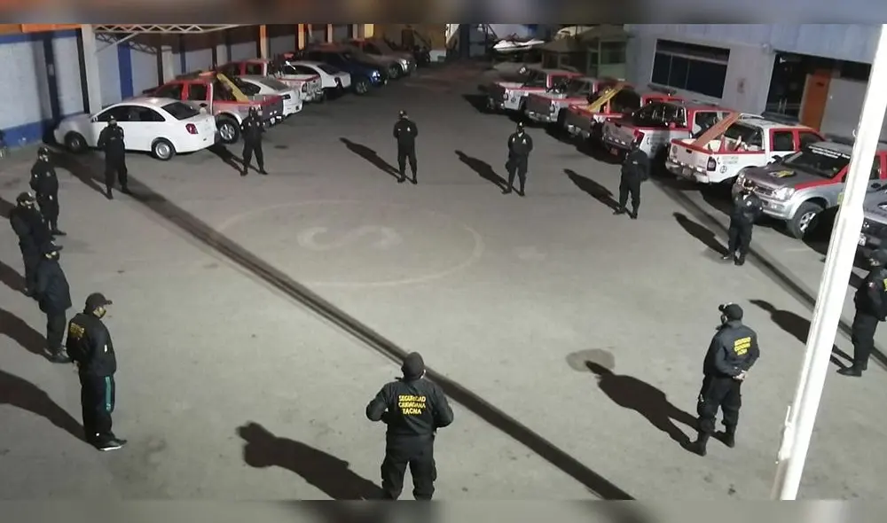 Serenos de la municipalidad de Tacna, paralizaron su labores. Exigen material de bioseguridad. Serenos de la municipalidad de Tacna, paralizaron su labores. Exigen material de bioseguridad.