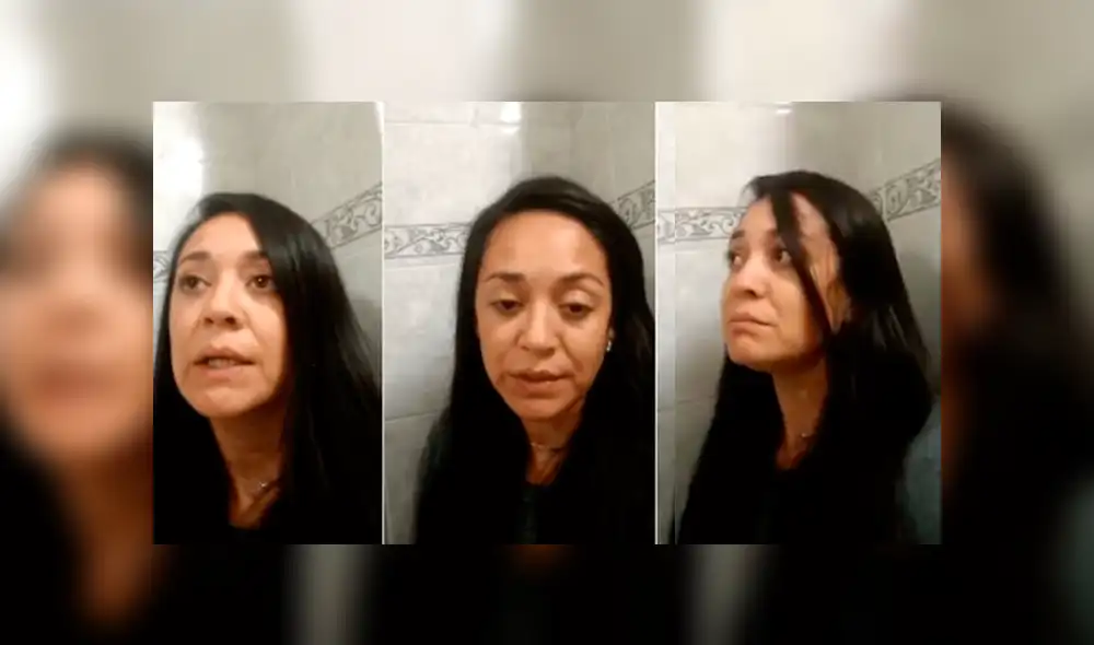 Con la voz quebrada y llena de impotencia, la obstetra contó que está contagiada de coronavirus. (Foto: Captura) Con la voz quebrada y llena de impotencia, la obstetra contó que está contagiada de coronavirus. (Foto: Captura)