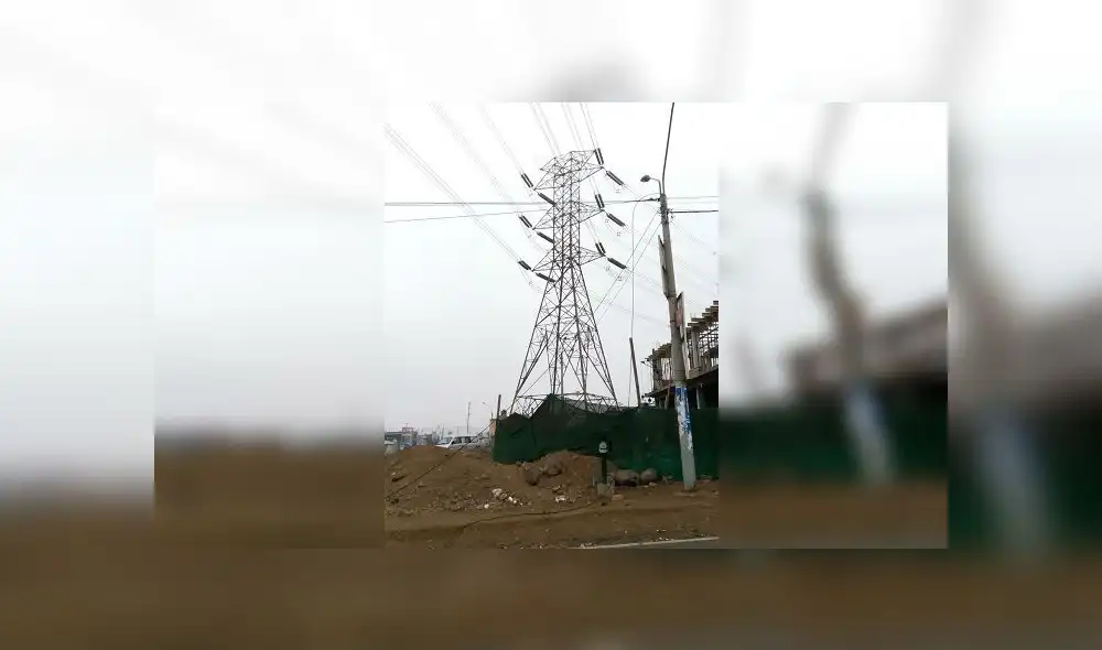 #YoDenuncio: torre de alta tensión en Carabayllo tiene cables sueltos