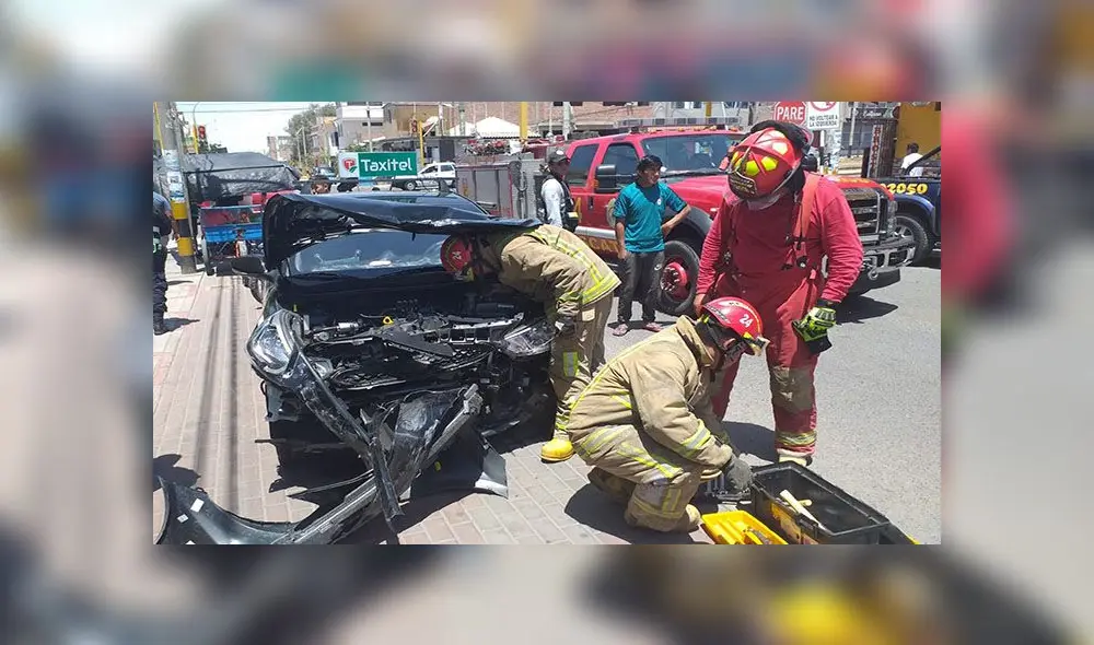 Accidente ocurrió este lunes en el distrito Gregorio Albarracin de Tacna.
