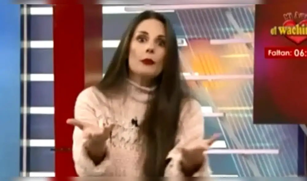 La conductora regresó a su espacio matinal luego de haberse ausentado por un fuerte resfrío | Foto: América TV La conductora regresó a su espacio matinal luego de haberse ausentado por un fuerte resfrío | Foto: América TV