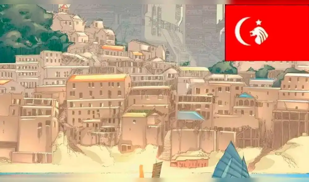 La isla ficticia Madripoor aparece en el set de rodaje de la serie. Foto: Marvel