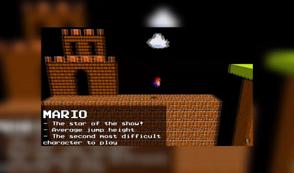 Descarga gratis Super Mario Bros recreado en Super Mario 64 [VIDEO]