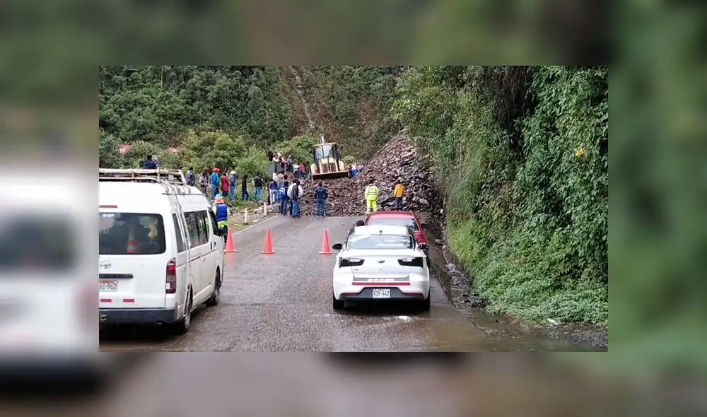 Se reabrió la pista entre Quillabamba y el Cusco tras derrumbes