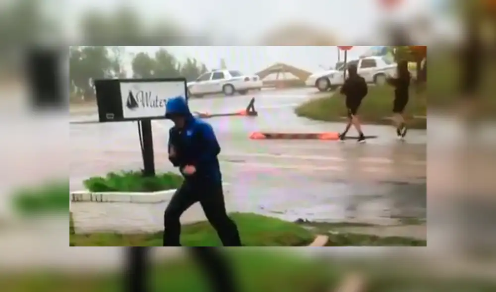 YouTube: reportero es descubierto cuando mentía sobre fuerza del huracán Florence YouTube: reportero es descubierto cuando mentía sobre fuerza del huracán Florence