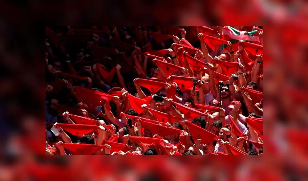 Fiesta de San Fermín. Foto: Reuters.