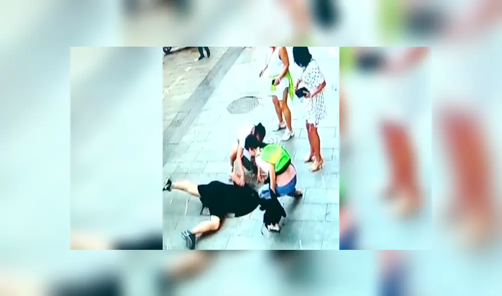 Padres viven minutos de terror cuando su hijo de 3 años cae a una alcantarilla [VIDEO]
