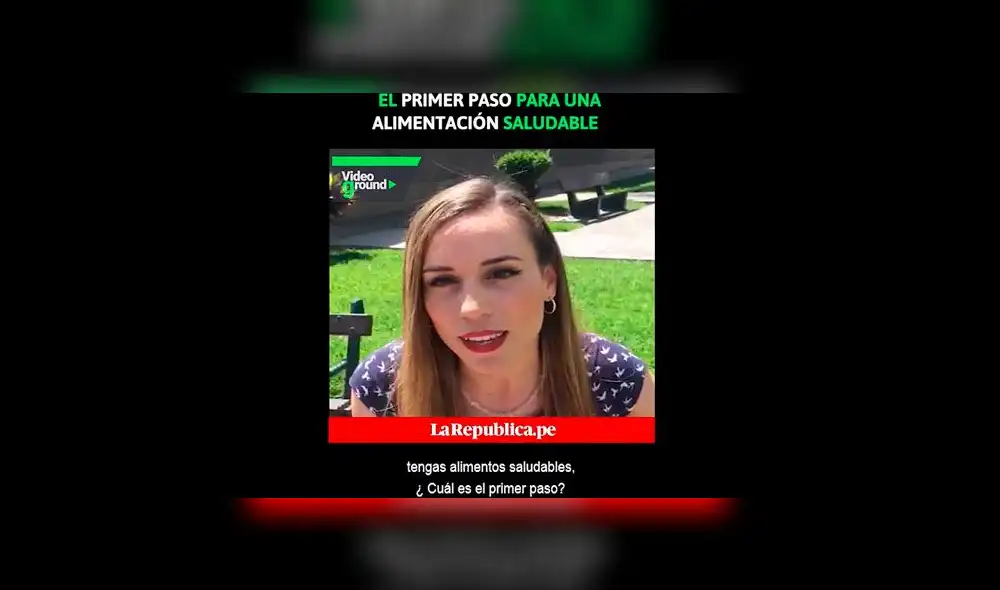 El primer paso para una alimentación saludable