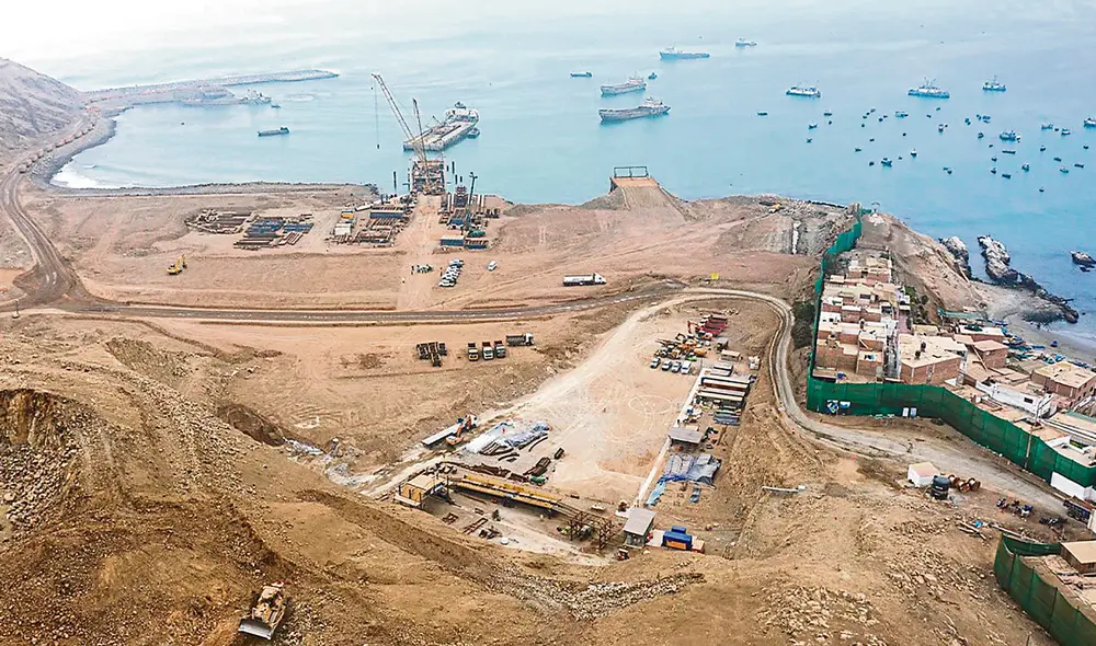 En Huaral. Construcción de la megaobra requiere una inversión total de US$3.600 millones. Foto: difusión